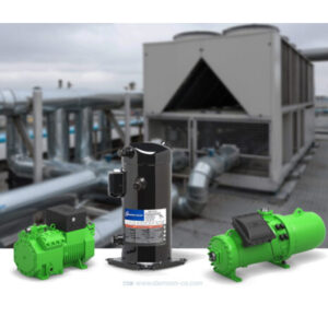 انواع کمپرسور چیلر