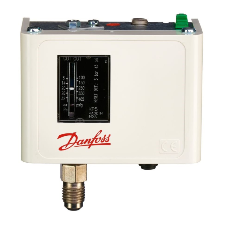های پرشر سوئیچ ساده دانفوس KP5 1 پرشر سوئیچ دانفوس KP5 ریست دار